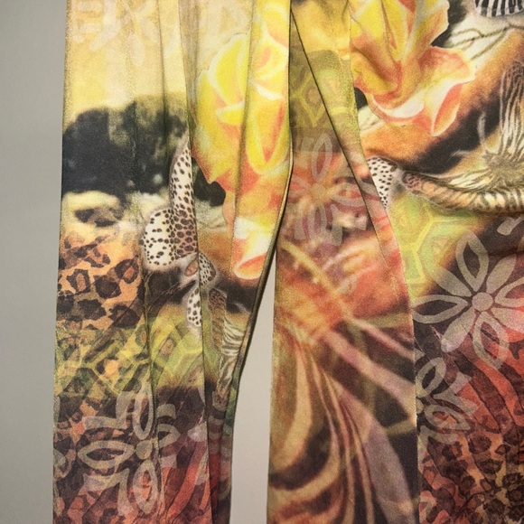 BOHO CHIC Y2K STYLE FRONT KNOT BUTTON DOWN WOMAN'S TOP SIZE Large - Picture 8 of 8